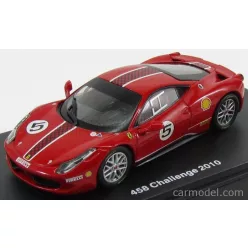   FERRARI  458 ITALIA 8C N 5 CHALLENGE 2010  ROSSO CORSA 322 RED