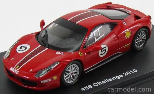 FERRARI  458 ITALIA 8C N 5 CHALLENGE 2010  ROSSO CORSA 322 RED