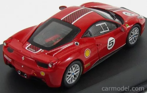FERRARI  458 ITALIA 8C N 5 CHALLENGE 2010  ROSSO CORSA 322 RED