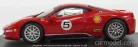 FERRARI  458 ITALIA 8C N 5 CHALLENGE 2010  ROSSO CORSA 322 RED