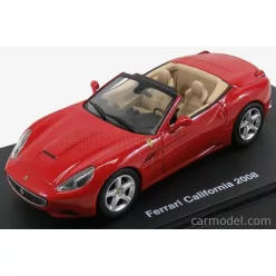 FERRARI  NEW SPIDER CALIFORNIA 2008  RED