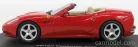 FERRARI  NEW SPIDER CALIFORNIA 2008  RED