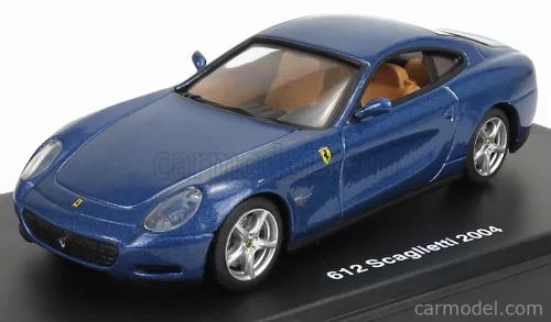 FERRARI  612 SCAGLIETTI 2004  BLUE MET