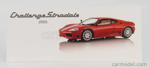 FERRARI  360 CHALLENGE STRADALE 2003  RED