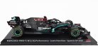 MERCEDES GP  F1  W11 EQ PERFORMANCE TEAM AMG PETRONAS MOTORSPORT N 44 WORLD CHAMPION WINNER SPANISH GP 2020 LEWIS HAMILTON - BLISTER BOX  BLACK GREEN