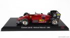 FERRARI  F1  156-85 N 27 WINNER GERMANY GP 1985 MICHELE ALBORETO - BLISTER BOX  RED BLACK