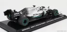 MERCEDES GP  F1  W10 EQ POWER+ TEAM AMG PETRONAS MOTORSPORT WORLD CHAMPION N 44 GERMAN GP 2019 LEWIS HAMILTON - DAMAGE BLISTER BOX  WHITE SILVER BLACK