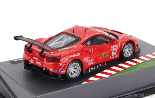 FERRARI  488 GTE 3.9L TURBO V8 TEAM RISI COMPETIZIONE N 62 24h DAYTONA 2017 GIANCARLO FISICHELLA - JAMES CALADO - TONI VILANDER  RED