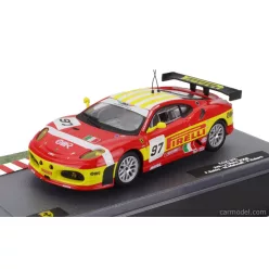   FERRARI  F430GT 4.0L V8 TEAM BMS SCUDERIA ITALIA N 97 2nd LMGT2 CLASS 24h LE MANS 2008 MATTEO MALUCELLI - PAOLO RUBERTI - FABIO BABINI  RED YELLOW