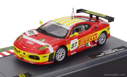 FERRARI  F430GT 4.0L V8 TEAM BMS SCUDERIA ITALIA N 97 2nd LMGT2 CLASS 24h LE MANS 2008 MATTEO MALUCELLI - PAOLO RUBERTI - FABIO BABINI  RED YELLOW