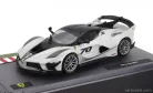FERRARI  FXX-K EVO N 70 PRESS 2017  BIANCO ITALIA - WHITE PEARL MET