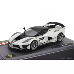   FERRARI  FXX-K EVO N 70 PRESS 2017  BIANCO ITALIA - WHITE PEARL MET