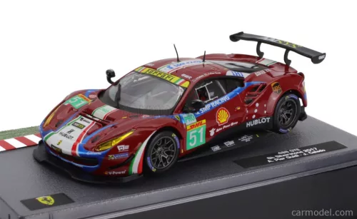 FERRARI  488 GT3 3.9L TURBO V8 TEAM AF CORSE N 51 6h SILVERSTONE 2017 ALESSANDRO PIERGUIDI - JAMES CALADO  RED