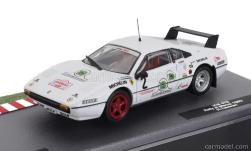 FERRARI  308 GTB Gr.2 N 2 RALLY MONZA 1983 HENRI TOIVONEN - JUHA PIIRONEN  WHITE