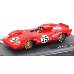   FERRARI  312P 3-0L SPIDER TEAM SEFAC N 25 2nd 12h SEBRING 1969 MARIO ANDRETTI - CHRIS AMON  RED