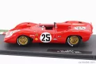 FERRARI  312P 3-0L SPIDER TEAM SEFAC N 25 2nd 12h SEBRING 1969 MARIO ANDRETTI - CHRIS AMON  RED