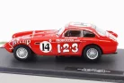 FERRARI  340 MEXICO VIGNALE COUPE N 14 RALLY CARRERA PANAMERICANA MEXICO 1952 ALBERTO ASCARI - LUIGI VILLORESI  RED WHITE