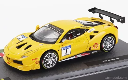 FERRARI  488 GT3 3-9L TURBO V8 N 1 CHALLENGE 2017  YELLOW