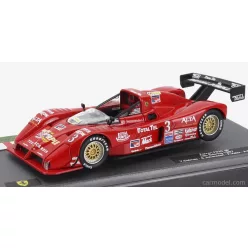   FERRARI  F333 SP 4-0L V12 TEAM SCANDIA N 3 WINNER 12h SEBRING 1997 YANNICK DALMAS - STEFAN JOHANSSON - FERMIN VELEZ - ANDY EVANS  RED