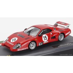  FERRARI  512BB TEAM BELLANCAUTO N 15 1000km MONZA 1981 MAURIZIO FLAMMINI - SPARTACO DINI - FABRIZIO VIOLATI  RED