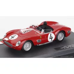   FERRARI  250TR TESTA ROSSA SPIDER N 4 1000km NURBURGRING 1959 PHIL HILL - OLIVIER GENDEBIEN  RED WHITE