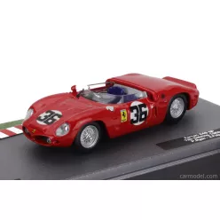   FERRARI  248SP SPIDER TEAM N.A.R.T. N 36 12h SEBRING 1962 PETER RYAN - JOHN FULP  RED