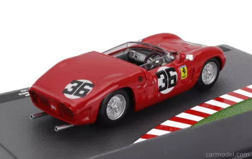 FERRARI  248SP SPIDER TEAM N.A.R.T. N 36 12h SEBRING 1962 PETER RYAN - JOHN FULP  RED