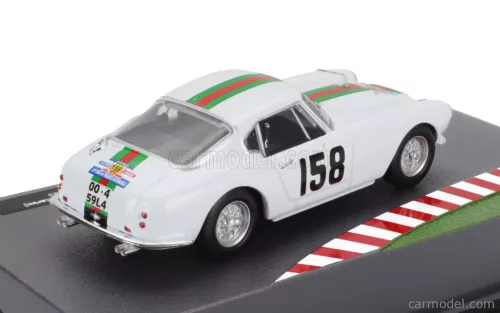 FERRARI  250 GT BERLINETTA INTERIM N 158 TOUR DE FRANCE 1959 JO SCHLESSER - ANNIE SCHLESSER  WHITE GREEN