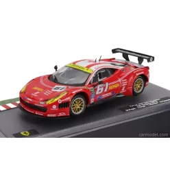   FERRARI  458 ITALIA GT3 4.5L V8 TEAM AIM MOTORSPORT N 61 24h DAYTONA 2013 GIANCARLO FISICHELLA - JEFF SEGAL - TONI VILANDER  RED WHITE