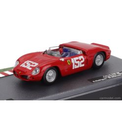   FERRARI  DINO 246SP SPIDER N 152 WINNER TARGA FLORIO 1962 RICARDO RODRIGUEZ - WILLY MAIRESSE - OLIVIER GENDEBIEN  RED