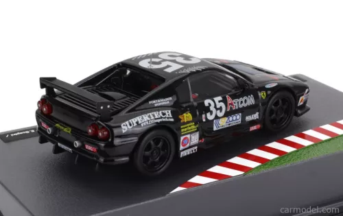 FERRARI  F355 3.5L V8 TEAM SCAPINI MOTORSPORT N 35 24h DAYTONA 2000 IVAN CAPELLI - PIERANGELO MASSELLI - FRANCO SCAPINI - ERICH PRINOTH  BLACK