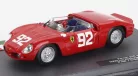 FERRARI  DINO 246SP SPIDER N 92 WINNER 1000km NURBURGRING 1962 PHIL HILL - OLIVIER GENDEBIEN  RED