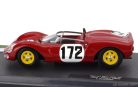 FERRARI  206SP DINO SPIDER TEAM SCUDERIA FERRARI SEFAC N 172 WINNER OLLON VILLARS 1965 LUDOVICO SCARFIOTTI  RED