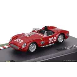   FERRARI  250TR SPIDER N 202 TARGA FLORIO 1960 CLIFF ALLISON - RICHIE GINTHER  RED