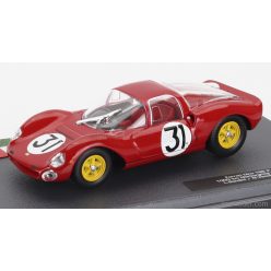   FERRARI  DINO 166P COUPE N 31 1000km NURBURGRING 1965 LORENZO BANDINI - NINO VACCARELLA  RED