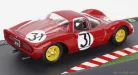 FERRARI  DINO 166P COUPE N 31 1000km NURBURGRING 1965 LORENZO BANDINI - NINO VACCARELLA  RED
