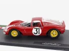 FERRARI  DINO 166P COUPE N 31 1000km NURBURGRING 1965 LORENZO BANDINI - NINO VACCARELLA  RED