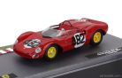 FERRARI  206SP DINO SPIDER TEAM SCUDERIA FERRARI SEFAC N 482 WINNER CESANA SESTRIERE 1965 LUDOVICO SCARFIOTTI  RED