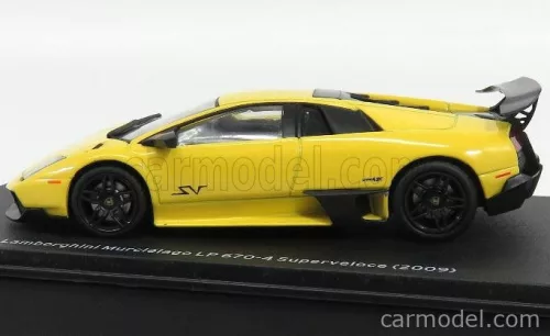 LAMBORGHINI  MURCIELAGO LP670-4 SV SUPERVELOCE 2009  YELLOW BLACK