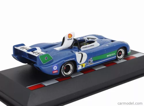 MATRA SIMCA  MS670B 3.0L V12 TEAM MATRA SPORT N 7 WINNER 24h LE MANS 1974 HENRI PESCAROLO - GERARD LARROUSSE  BLUETTE GREEN WHITE