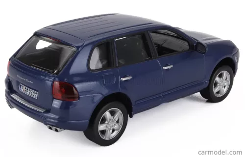 PORSCHE  CAYENNE TURBO 2002  BLUE
