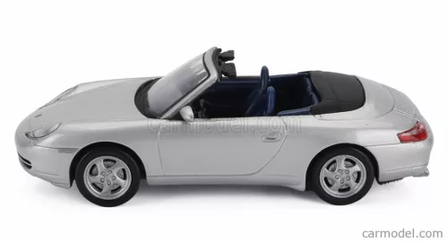 PORSCHE  911 996 CARRERA CABRIOLET SPIDER 2001  SILVER