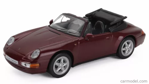 PORSCHE  911 993 CARRERA CABRIOLET 1995  RED MET