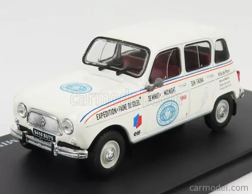RENAULT  R4 LA FAUNE DU SOLEIL DE MINUIT 1966  WHITE