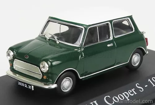 MINI  COOPER S 1967  GREEN WHITE