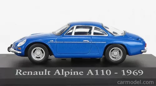 RENAULT  ALPINE A110 1969  BLUE MET