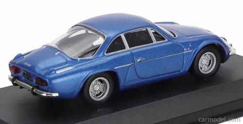 RENAULT  ALPINE A110 1973 - SILVER WHEELS  BLUE MET