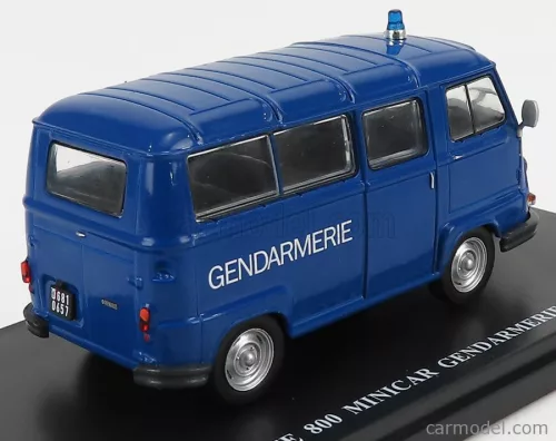 RENAULT  ESTAFETTE 800 MINIBUS GENDARMERIE POLICE RADAR MOBILE AUTOVELOX 1978  BLUE