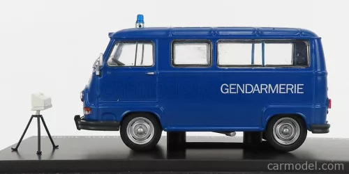 RENAULT  ESTAFETTE 800 MINIBUS GENDARMERIE POLICE RADAR MOBILE AUTOVELOX 1978  BLUE