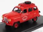 RENAULT  COLORALE POMPIERS BREAK 4x4 SERVICE DEPARTEMENTAL D'INCENDIE ET DE SECOURS DE LA VENDEE 1955  RED